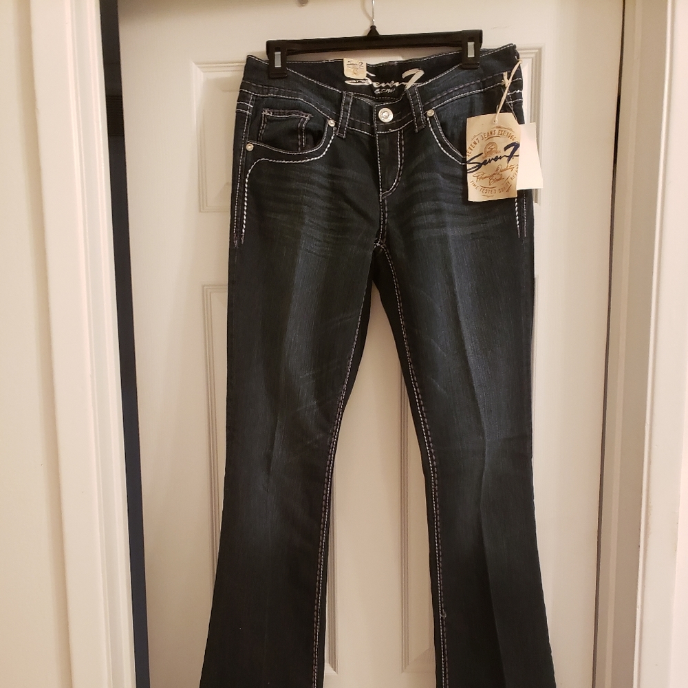 Seven for Mankind new rocker slim jeans.